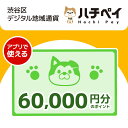 【ふるさと納税】渋谷区デジタル地域通貨「ハチペイ」60,000円分 200000円 20万円 二十万円