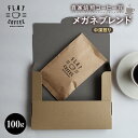 【ふるさと納税】自家焙煎コーヒー豆 メガネブレンド 中深煎り 100g 自家焙煎 コーヒー豆 珈琲豆 豆のまま コーヒー 珈琲 FLAT COFFEE F6T-164