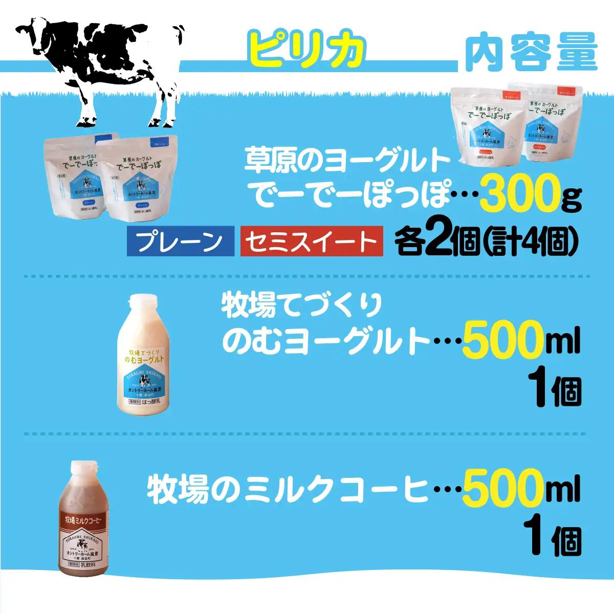 ヨーグルト　牧場の手作りギフト【 ピリカ 】 【  北海道 カントリーホーム風景 送料無料 】 SKB018