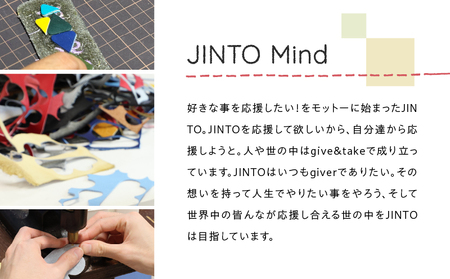 ハンドサイン レザーキーホルダー 野球 グローブ 革 JINTO:タン
