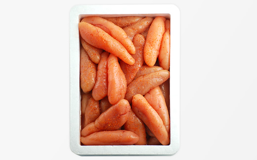 M475 〈博多ふくいち〉無着色辛子明太子　中・小切れ　混合1kg×2