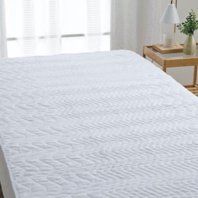 ふるさと納税 泉大津市 【麻100%160番手糸使用側生地】　敷パッド　【ダブル】　1枚　54792304　BL |  | 02