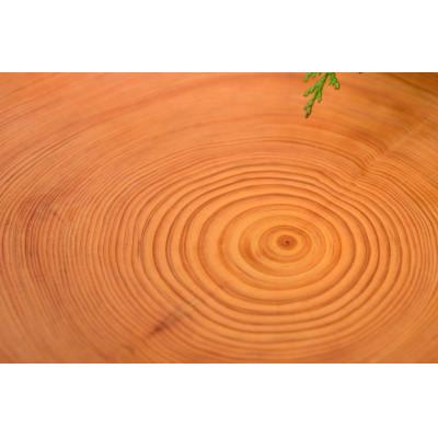 ふるさと納税 紀北町 木の職人がつくる「おもてなし年輪皿(杉)」直径約30cm【N03】 |  | 01