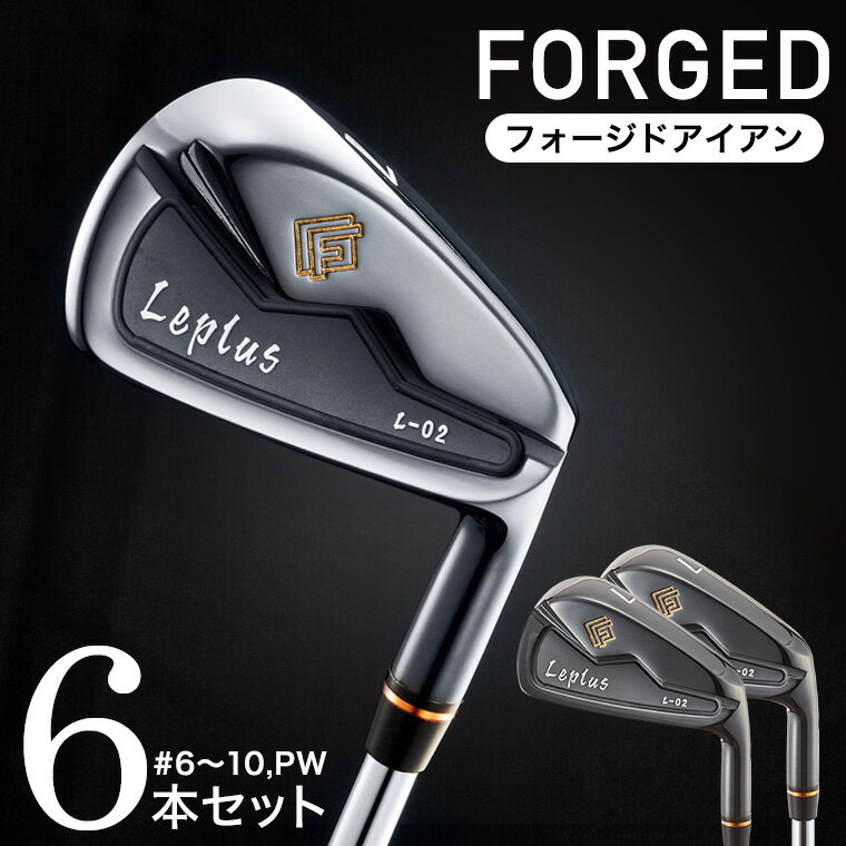 【ふるさと納税】FG-Leplus L-02 キャビティ アイアン セット（6本セット）#6〜10、PW（NS950GH）（限定カラー）/ 軟鉄鍛造 フォージド・アイアン 国産 ゴルフクラブ ゴルフ用品 600BE05N.