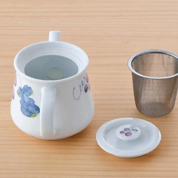 【波佐見焼】マスカット ティーポット 食器 皿 【松幸陶芸】 [HB40] 波佐見焼