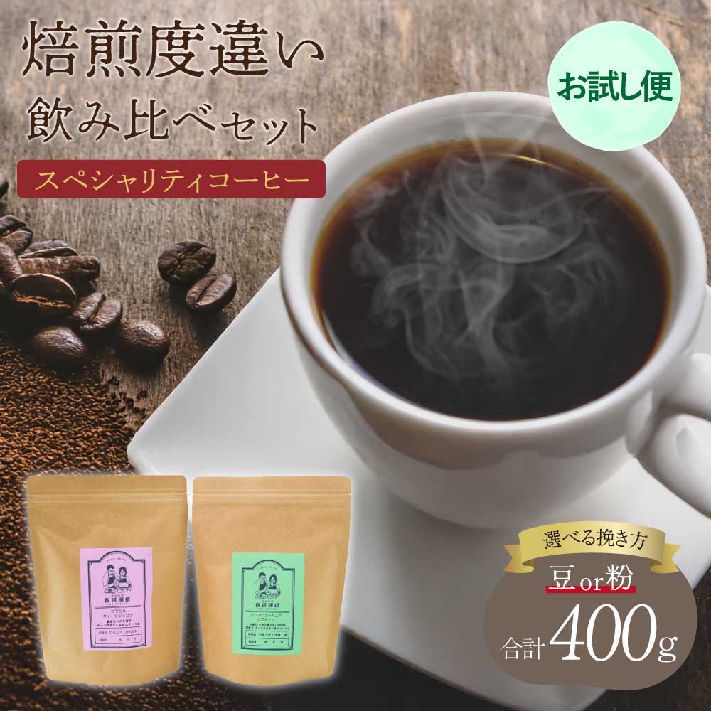 【ふるさと納税】【お試し便】スペシャリティコーヒー 【豆or粉】選べる挽き方 コーヒー 珈琲 コーヒー豆 珈琲豆 コーヒー粉 珈琲粉 直火焙煎 送料無料
