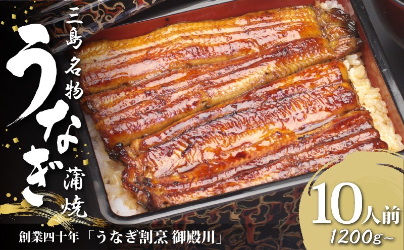 
                  静岡 名産 うなぎ 蒲焼 10人前 1200g～ 冷蔵 三島名物 老舗 うなぎ屋 真空パック 御殿川 土用丑の日 晩ごはん 家族 惣菜 鰻 蒲焼き ウナギ うなぎ蒲焼 鰻蒲焼 蒲焼き たれ グルメ ごちそう 贈り物 ギフト 特産品 鰻重 うな重 うな丼 山椒 和食 郷土料理 静岡うなぎ 三島市 静岡県
                