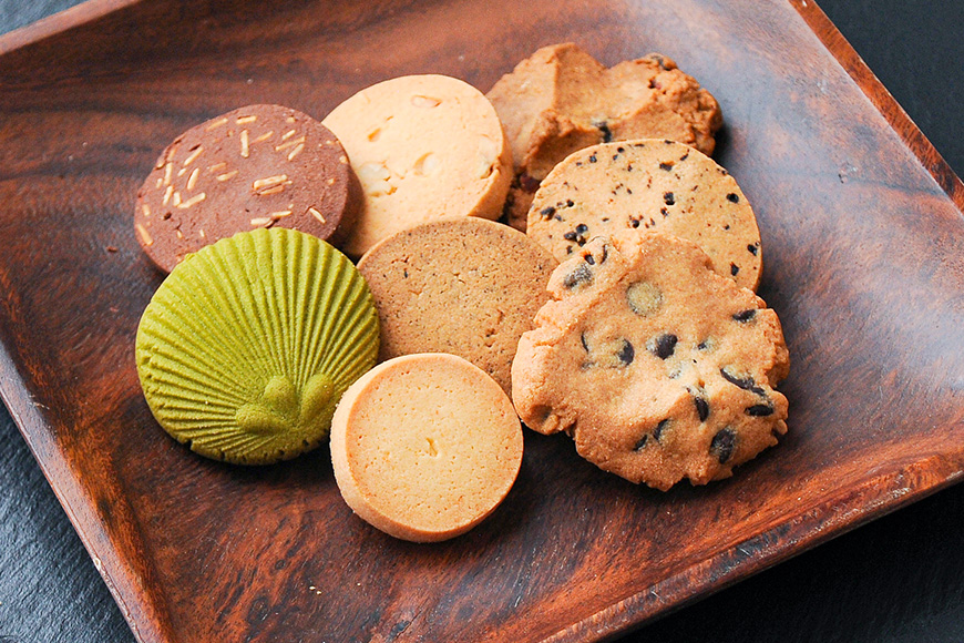 クッキー 10袋 セット 国産 焼き菓子 洋菓子 甘さ控えめ ほろほろ食感 小麦粉 バター使用 香料不使用 保存料無添加 着色料不使用 小分け 贈答用 ギフト おやつ スイーツ 茨城県 潮来市 (A1