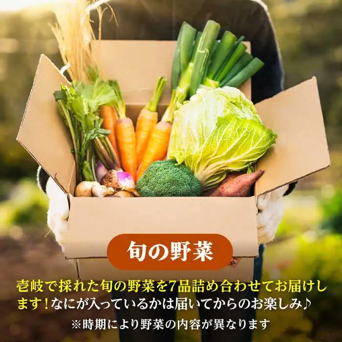 【全4回定期便】《A4〜A5ランク》壱岐牛と旬の野菜定期便 [JBO077] 肉 黒毛和牛