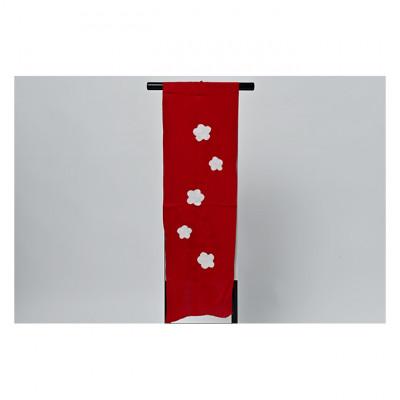 ふるさと納税 伊丹市 帯揚げ　赤地に白色　絞り　輪出し [54030281]