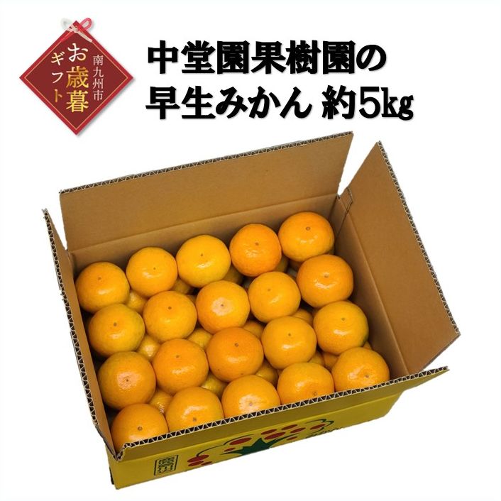 【ふるさと納税】【 お歳暮に 】中堂園果樹園の早生みかん