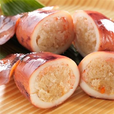 ふるさと納税 せたな町 【北海道産】漁師のいかめし アラカルト12本 プレーン ホタテ わかめ&ゴマ チーズ 海老 うに |  | 03