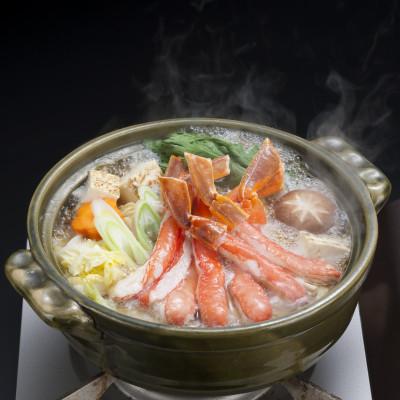 ふるさと納税 網走市 カット済み　生冷ずわい蟹しゃぶしゃぶセット　1kg |  | 03