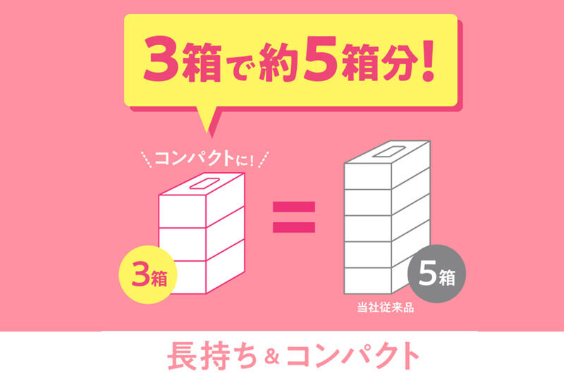 《6ヶ月ごとに2回お届け》定期便 ティッシュペーパー スコッティ フラワーボックス250組 54箱(3箱×18パック)  [ティッシュ ボックスティッシュ 定期便]