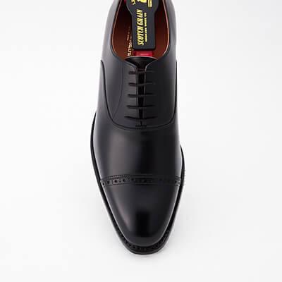 ふるさと納税 墨田区 スコッチグレイン「オデッサIII」No.908 ブラック 24.5cm E 紳士靴 |  | 03