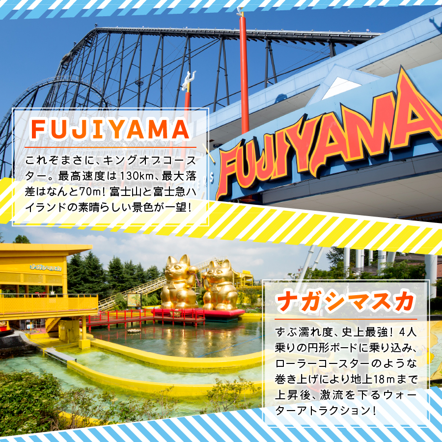 【 富士急ハイランド 】 ワンデイパス ペアチケット 富士急ハイランド 遊園地 テーマパーク