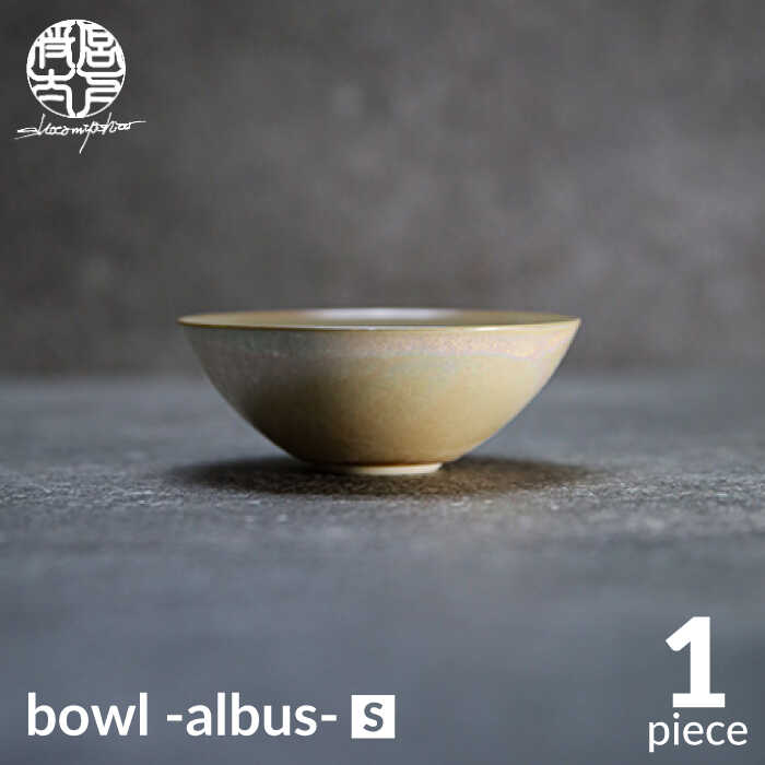 【ふるさと納税】【美濃焼】bowl -albus- S【陶芸家・宮下将太】食器 鉢 ボウル [MDL009]