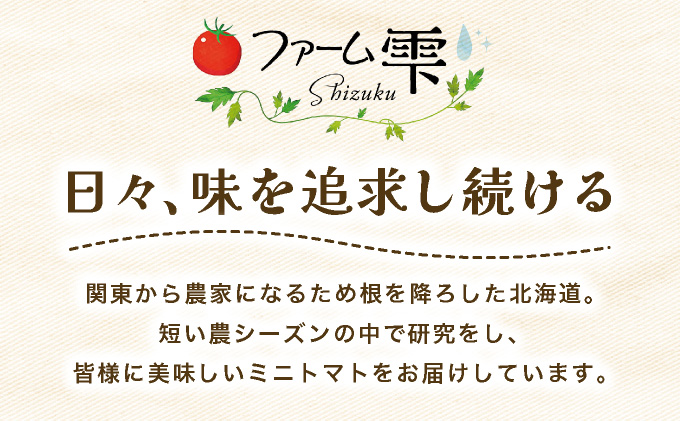 【先行販売】【ファーム雫】ワインに合わせるミニトマト赤 ２kg【a127-003】
