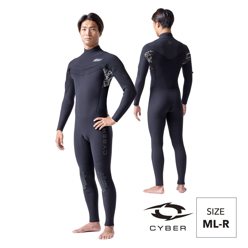 
ウエットスーツ CYBER 3/3mm LIGHT-ZERO-Ltd フルスーツ FALL/WINTER仕様 MLRサイズ
