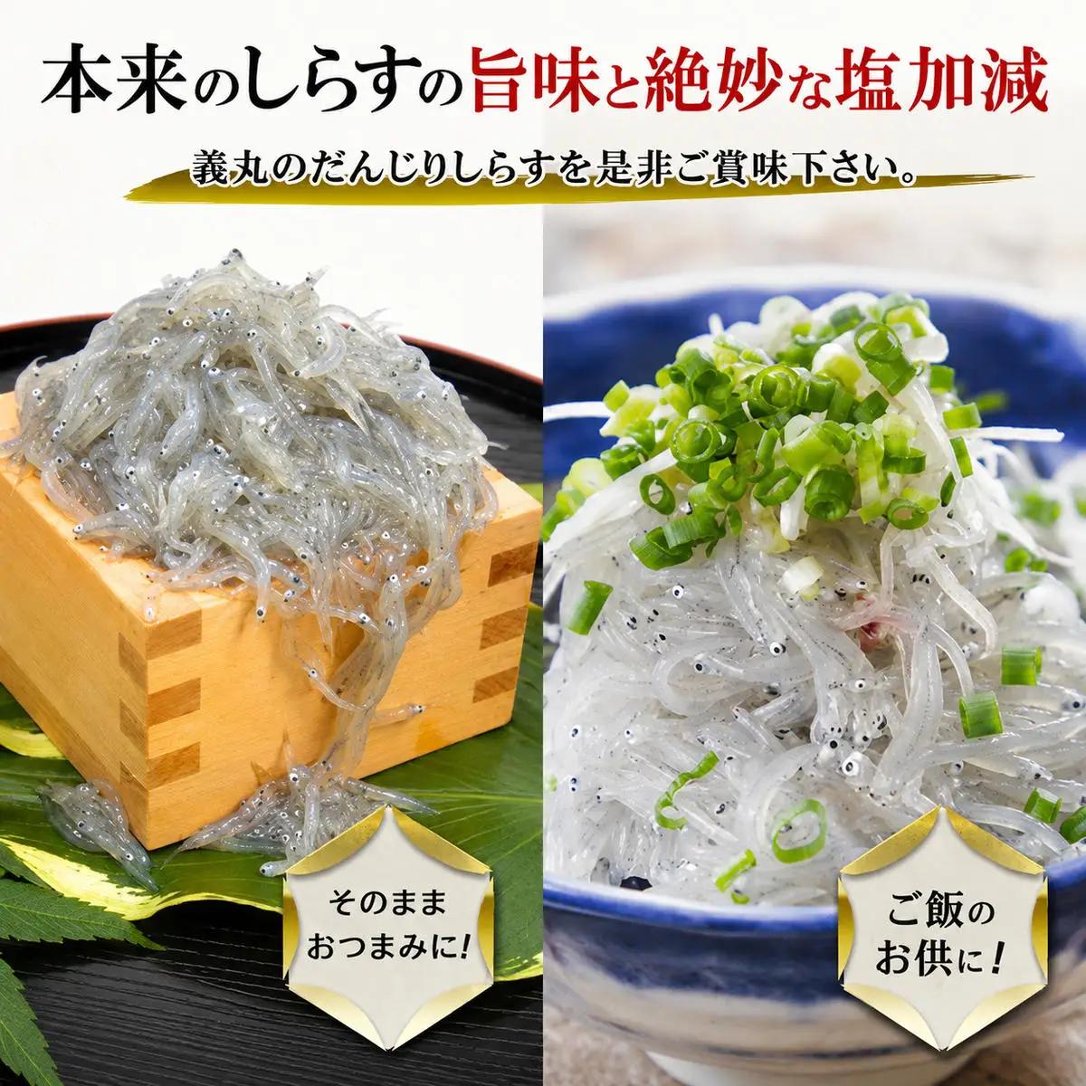しらす 1.2kg 100g×12パック 義丸 お刺身生しらす