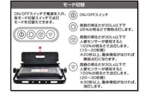 ソーラーLEDセンサーライト エコフラッシュ10W｜防犯 防災グッズ エコグッズ 太陽光発電 節電 安全 LEDライト ソーラー 人感 センサー 自動点灯 コードレス 電源不要 [0817]