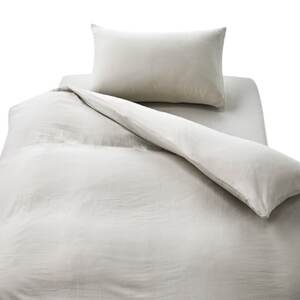 【シングル】プレミアムガーゼカバー25cm巾シーツ・掛・枕＆パジャマ(男女兼用XSサイズ)4点PL【1216108】