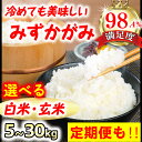 【ふるさと納税】【6年産】新米 冷めても美味しいあっさりとした味わい「みずかがみ」