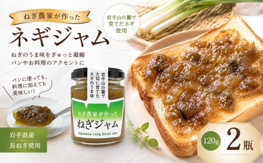 ねぎジャム 滝沢のねぎで作ったジャム 120g × 2瓶 【ALNOファーム】 ねぎ ネギ ジャム じゃむ 風味 野菜ジャム 甘い 隠し味 薬味
