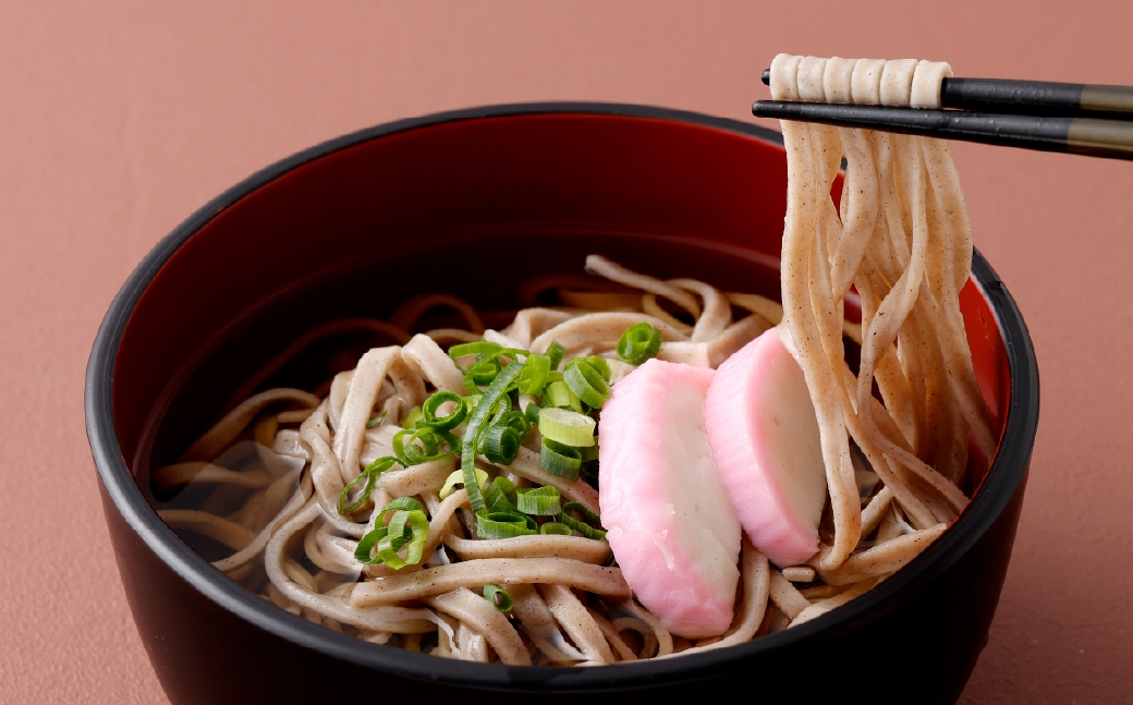 身延自慢の温泉麺玄そば細切り・太切りセット