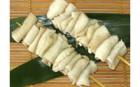 【３箱】岩手県産鶏皮串（生冷凍）30ｇ×20本入