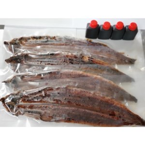 「国産うなぎ蒲焼(特大サイズ)」4尾(960g～1kg)【配送不可地域：離島】【1228657】