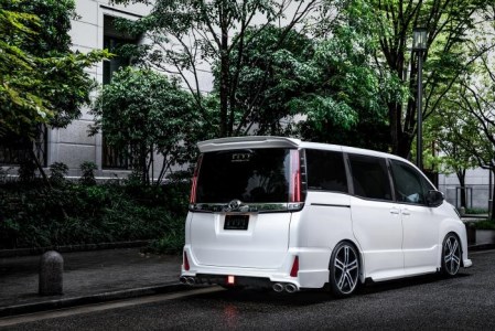 M'z SPEED [トヨタ 80系 ノア]ピラーパネル 6ピース (AES製) 【カーボン柄ブラック仕様】3173-9140_4121