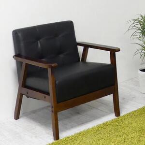 1Pソファ オスロ ブラック