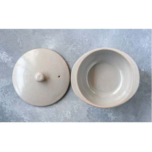 有田焼 おしゃれな万能鍋 5way pot グレイ 大小 2個セット 料理家 河瀬璃菜 おしゃれ土鍋 大容量の土鍋 コラボ オーブン 食器 直火 調理器具 キッチン用品 かわいい土鍋 ペア土鍋 まるぶ