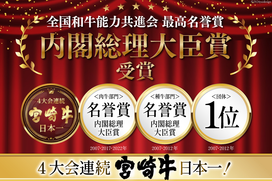 宮崎牛 ロース ステーキ 150g×4 計600g [日本ハムマーケティング 宮崎県 美郷町 31bd0014] 冷凍 送料無料 国産 黒毛 和牛 A5 A4等級 ブランド 牛 肉 霜降り 焼肉 BB