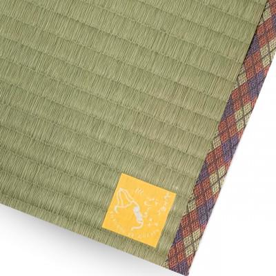 ふるさと納税 北見市 たたみ屋さんが作る　い草が香るサウナマット　ととのうでござる　アーガイル柄