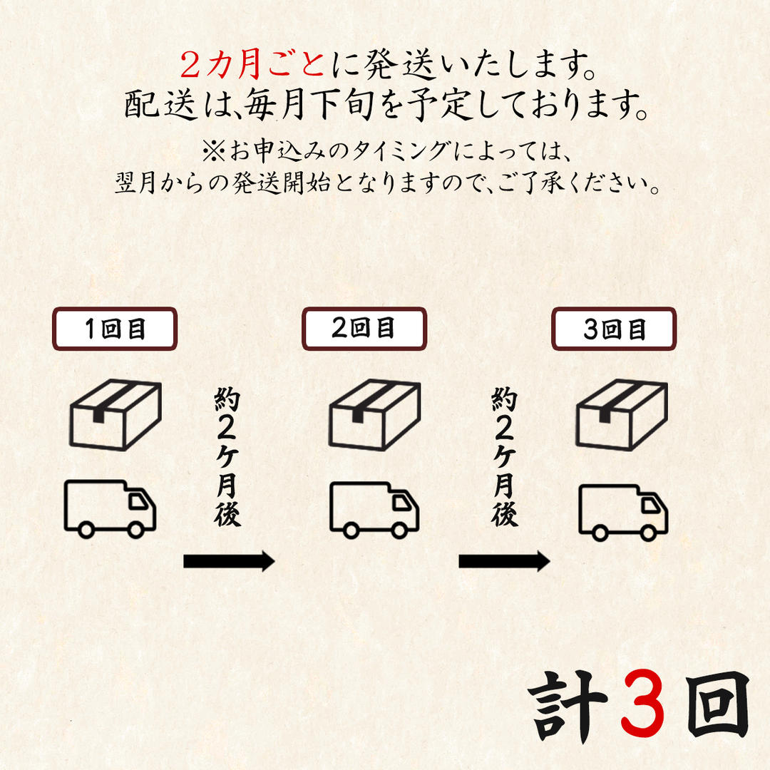 【定期便】全3回 隔月お届け 夢紀行のオリジナルブレンド