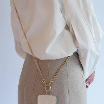 ふるさと納税 渋谷区 [Cherieスマホショルダー] smartphone shoulder-yurve / gold |  | 01