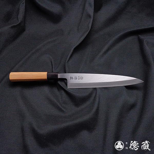 【ふるさと納税】土佐打ち刃物 身卸包丁 225mm 片刃 上白鋼 イチイ八角柄 徳蔵オリジナル 【27025】【グレイジア株式会社】[ATAC103]
