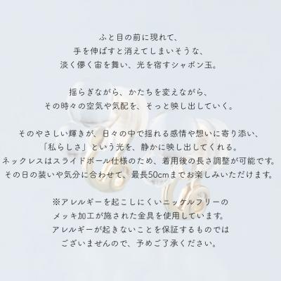 ふるさと納税 南相馬市 iriser (イリゼ) temp ネックレス ah010-aa |  | 01