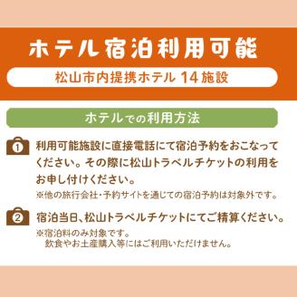 旅行 松山に泊まろう！松山宿泊14施設と伊予鉄タクシーで利用可能なチケット15,000円分イベント 体験 愛媛県松山市 愛媛県 松山市 愛媛 松山 常温 常温便 常温配送 常温発送