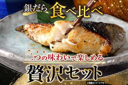塩銀だら9切＆銀だらみりん漬け9切セット B-09060