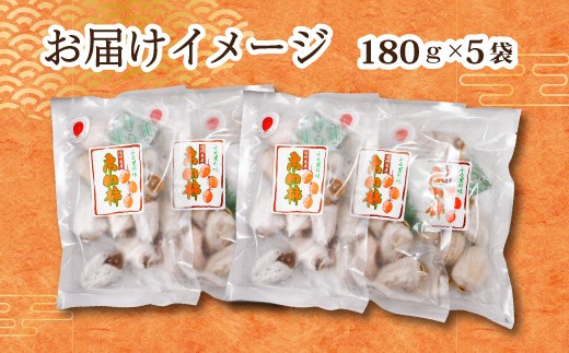 お届けイメージ（旬の時季に冷凍保存した市田柿を解凍後、冷蔵便でお届けします。）