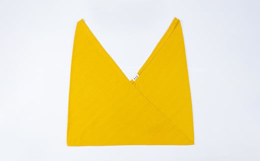 あづま袋＜芥子(からし)＞ 鹿児島 いちき串木野 あづま袋 刷毛染め 本染め 染め物 カバン かばん エコバッグ 撥水加工 伝統 伝統工芸【亀崎染工】【A-1624eH】