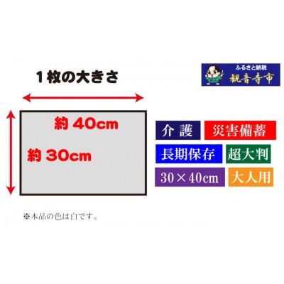 ふるさと納税 観音寺市 【超大判・厚手タイプ】大人のぬれタオル20枚入り 15個セット(300回分)【介護・災害・備蓄】 |  | 03