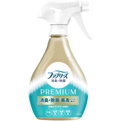 ふるさと納税 群馬県 ファブリーズ 消臭+除菌プレミアム 清潔なランドリーの香り 本体370ml 12個セット P&amp;G