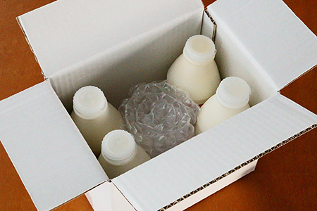 【北海道根室産】低温殺菌牛乳800ml×4本 A-13025