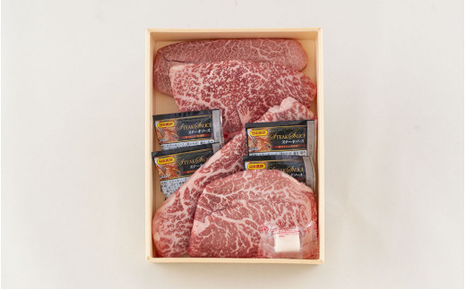 [B191p］ 長崎和牛４種類ステーキ 牛肉 国産 ブランド 和牛 黒毛和牛 焼き肉