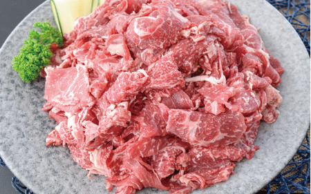 鹿児島県産黒毛和牛切り落とし1.8kg(300g×6P)(カミチク/019-1656) 牛肉 牛 お肉 肉 切落し 細切れ こま切れ 国産牛 冷凍 小分け 黒毛和牛 便利 小分け 国産 肉じゃが カレ