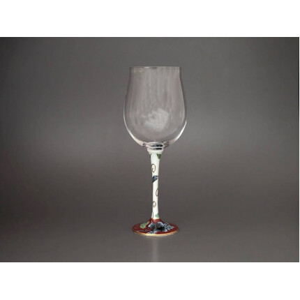 有田焼 ハイレッグペアワイングラス（小）（赤葡萄&青葡萄）東洋セラミックス A110-47_イメージ3